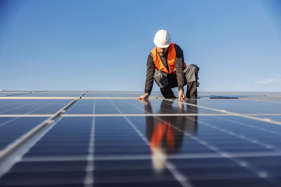 Joyline Solar rooftop installation